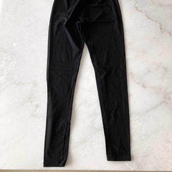 Roots black leggings / tights / pants, 25" - Picture 6 of 9